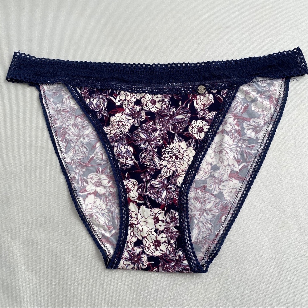 Lucky Brand multicolor violet nylon panty M - Picture 4 of 9